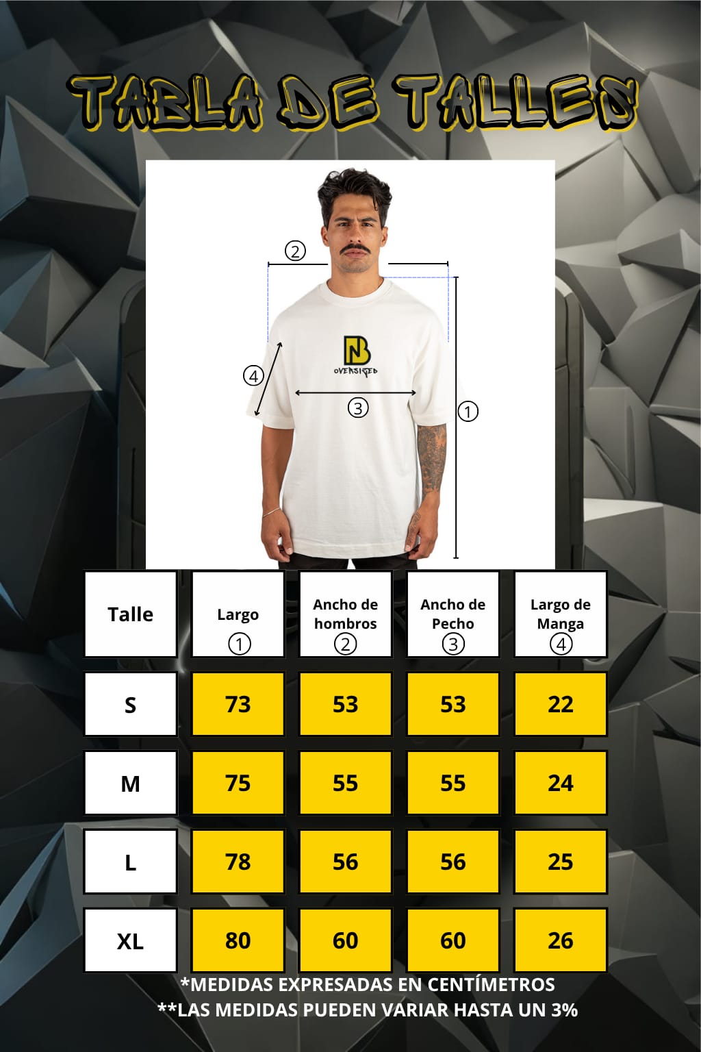 REMERA OVERSIZE "DISCIPLINE"