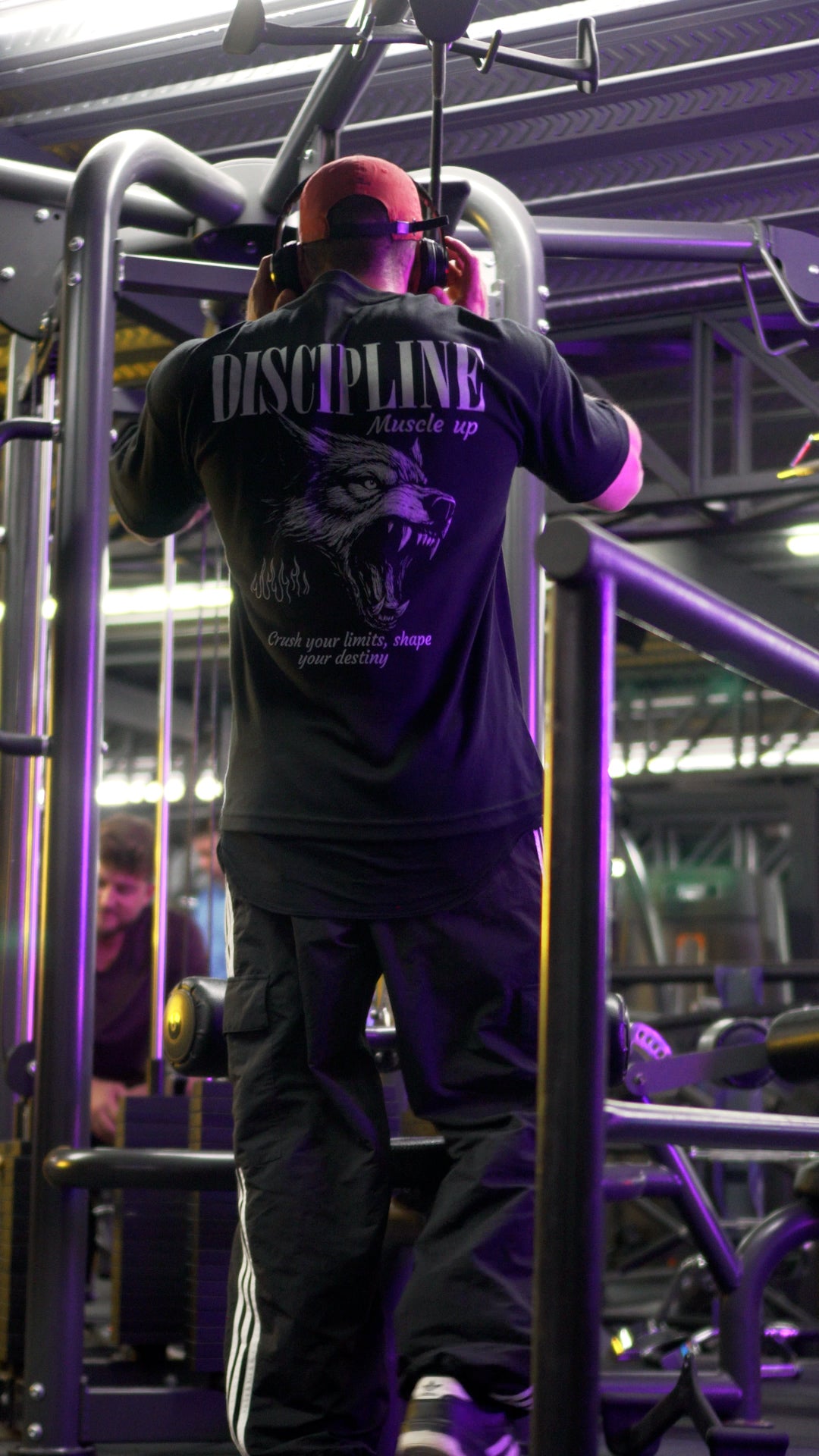 REMERA OVERSIZE "DISCIPLINE"